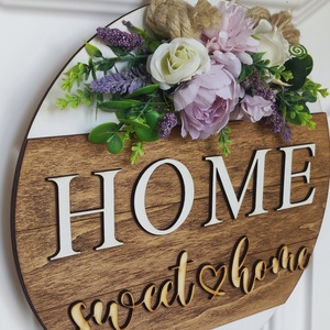 Lila HOME sweethome - otthon & életmód - dekoráció - ajtó- és ablak dekoráció - ajtódísz & kopogtató - Meska.hu