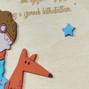 Kisherceg névtábla  - otthon & életmód - babaszoba, gyerekszoba - gyerek névtábla - Meska.hu