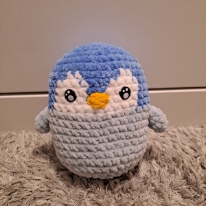 Horgolt Pingvin, Játék & Sport, Plüssállat & Játékfigura, Más figura, Horgolás, MESKA