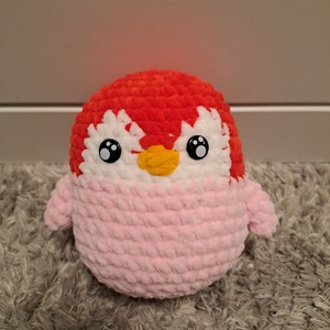 Horgolt Pingvin - játék & sport - plüssállat & játékfigura - más figura - Meska.hu