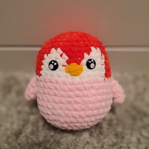 Horgolt Pingvin, Játék & Sport, Plüssállat & Játékfigura, Más figura, Horgolás, MESKA