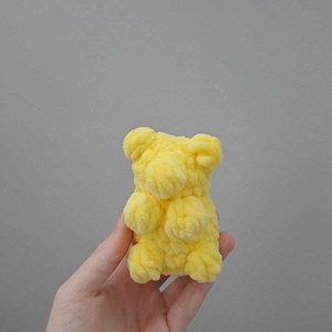 horgolt gumi maci - játék & sport - plüssállat & játékfigura - béka - Meska.hu