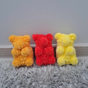 horgolt gumi maci - játék & sport - plüssállat & játékfigura - béka - Meska.hu