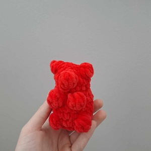 horgolt gumi maci - játék & sport - plüssállat & játékfigura - béka - Meska.hu