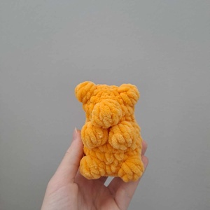 horgolt gumi maci - játék & sport - plüssállat & játékfigura - béka - Meska.hu