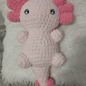 Horgolt óriás axolotl, Játék & Sport, Plüssállat & Játékfigura, Nyuszi, Horgolás, MESKA