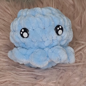 horgolt polip, közepes méretű , Játék & Sport, Plüssállat & Játékfigura, Béka, Horgolás, MESKA