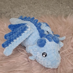 Horgolt sárkány - Meska.hu