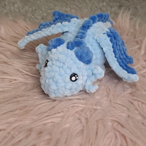 Horgolt sárkány - játék & sport - plüssállat & játékfigura - nyuszi - Meska.hu