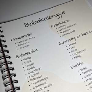 Babanapló - baba - mama - babaemlékek - babanapló - Meska.hu