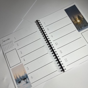 Határidőnapló - otthon & életmód - papír, írószer - jegyzetfüzet & napló - Meska.hu