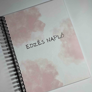 Edzésnapló, Otthon & Életmód, Papír, írószer, Jegyzetfüzet & Napló, Fotó, grafika, rajz, illusztráció, MESKA