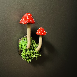 Mesegomba hűtőmágnes - otthon & életmód - konyhafelszerelés, tálalás - konyhai dekoráció - hűtőmágnes - Meska.hu