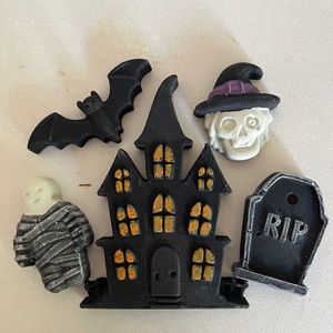 Modellgipsz halloween-i figurák, Kellékek & szerszámok, Dekorációs kellékek, Figurák, Gipszöntés, MESKA