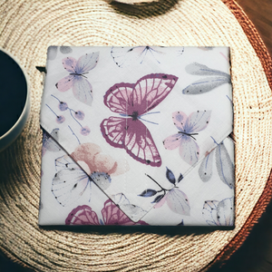 Pillangós textil szendvics csomagoló, újraszalvéta - Meska.hu