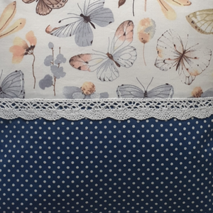 Kedves kis pillangós textil szatyor  - táska & tok - bevásárlás & shopper táska - shopper, textiltáska, szatyor - Meska.hu