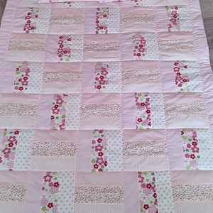 Patchwork takaró párnákkal  - otthon & életmód - lakástextil - ágytakaró - Meska.hu