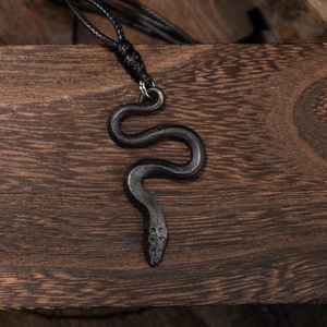 Kovácsolt Kígyó medál, Ékszer, Nyaklánc, Medál, Kovácsoltvas, MESKA