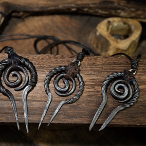 Kovácsolt Acél Lélek Talizmán - ékszer - nyaklánc - medál - Meska.hu