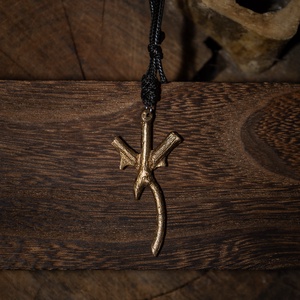 Bronz Talizmán �Tüske, Ékszer, Nyaklánc, Medál, Ötvös, Ékszerkészítés, MESKA