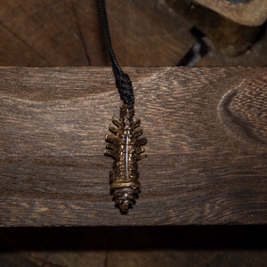 �Chrysalis Bronz Talizmán - Meska.hu