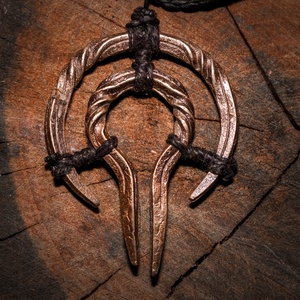 Bronz Boszorkány Talizmán �December, Ékszer, Nyaklánc, Medál, Kovácsoltvas, Ékszerkészítés, MESKA