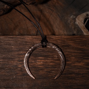 Bronz Hold Talizmán , Ékszer, Nyaklánc, Medál, Ötvös, Ékszerkészítés, MESKA