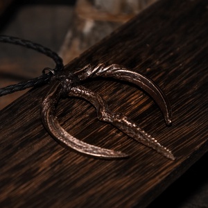 Bronz Hold Jelenlét Talizmán - ékszer - nyaklánc - medál - Meska.hu