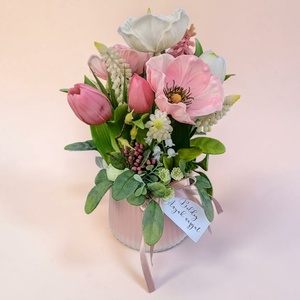 Anyák napi virágdísz 2., Otthon & Életmód, Virágdekoráció, Virágdíszek, Asztali virágdísz, Virágkötés, MESKA