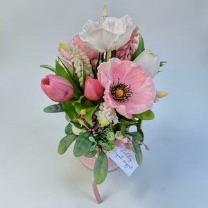 Anyák napi virágdísz 2. - otthon & életmód - virágdekoráció - virágdíszek - asztali virágdísz - Meska.hu