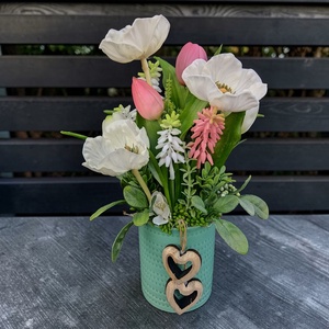 Virágdísz - otthon & életmód - virágdekoráció - virágdíszek - asztali virágdísz - Meska.hu