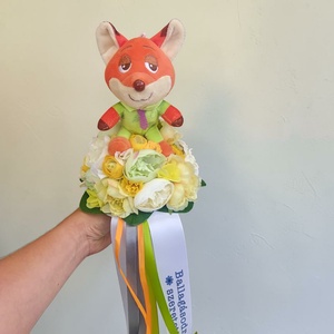 Zootropolis, ballagási csokor/emlék - Meska.hu