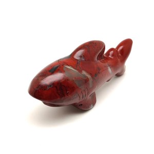 Jáspis vörös cápa 10x5cm, Kellékek & szerszámok, Ásvány alapanyag, , MESKA