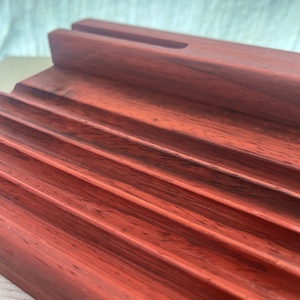 Kézműves padauk trópusi fa asztali rendező - otthon & életmód - tárolás & rendszerezés - íróasztali tároló - Meska.hu