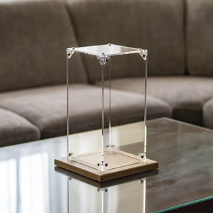 Kiállítási vitrin 14x14x29cm - kellékek & szerszámok - hobby fa alapanyag - bútor - Meska.hu