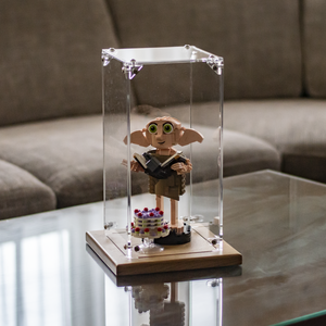 Kiállítási vitrin 14x14x29cm - kellékek & szerszámok - hobby fa alapanyag - bútor - Meska.hu