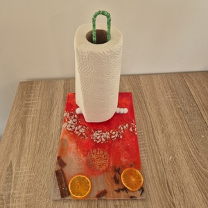 Kéztörlő tartó - Meska.hu