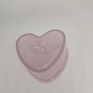 Pasztell rozsaszín ékszertartó - ékszer - ékszertartó - ékszerdoboz - Meska.hu