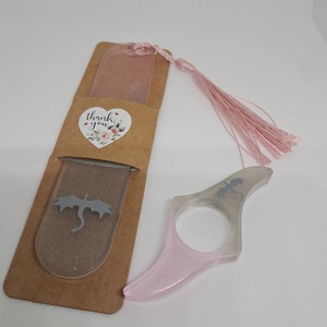 Sárkányos könyvjelző és könyvolvasó gyűrű szett - könyv & zene - könyvjelző - Meska.hu