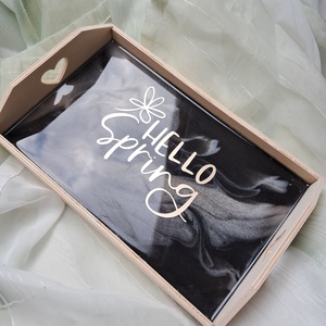 Epoxi-fa tálca - Meska.hu