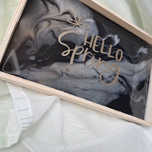 Epoxi-fa tálca - otthon & életmód - konyhafelszerelés, tálalás - tálalás - tálca - Meska.hu