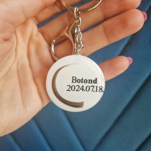 Hajtincses emlékőrző kulcstartó  - ékszer - ékszerszett - Meska.hu