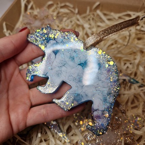 Mesés karácsonyfadísz szett 7db-os - karácsony - karácsonyi lakásdekoráció - karácsonyfadíszek - Meska.hu