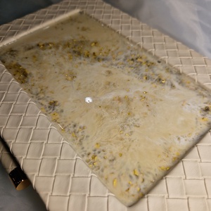 Ékszertartó doboz arany beige - ékszer - ékszertartó - ékszerdoboz - Meska.hu