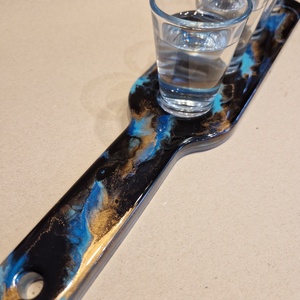 Feles pohár kínáló tálca - otthon & életmód - konyhafelszerelés, tálalás - tálalás - tálca - Meska.hu