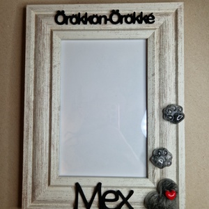 Emlékőrző képkeret szőrtinccsel - baba - mama - babaemlékek - baba emlékőrző - Meska.hu