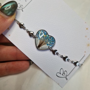 Hajtincses emlékőrző életfa karkötő  - ékszer - ékszerszett - Meska.hu