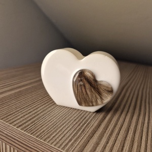 Hajtincses emlékőrző fotótartó polcdísz - Meska.hu