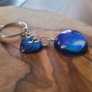 Epoxy kulcstartó - táska & tok - kulcstartó & táskadísz - kulcstartó - Meska.hu