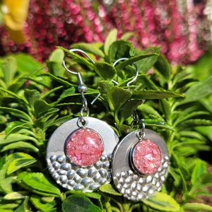 Epoxy fülbevaló - Meska.hu